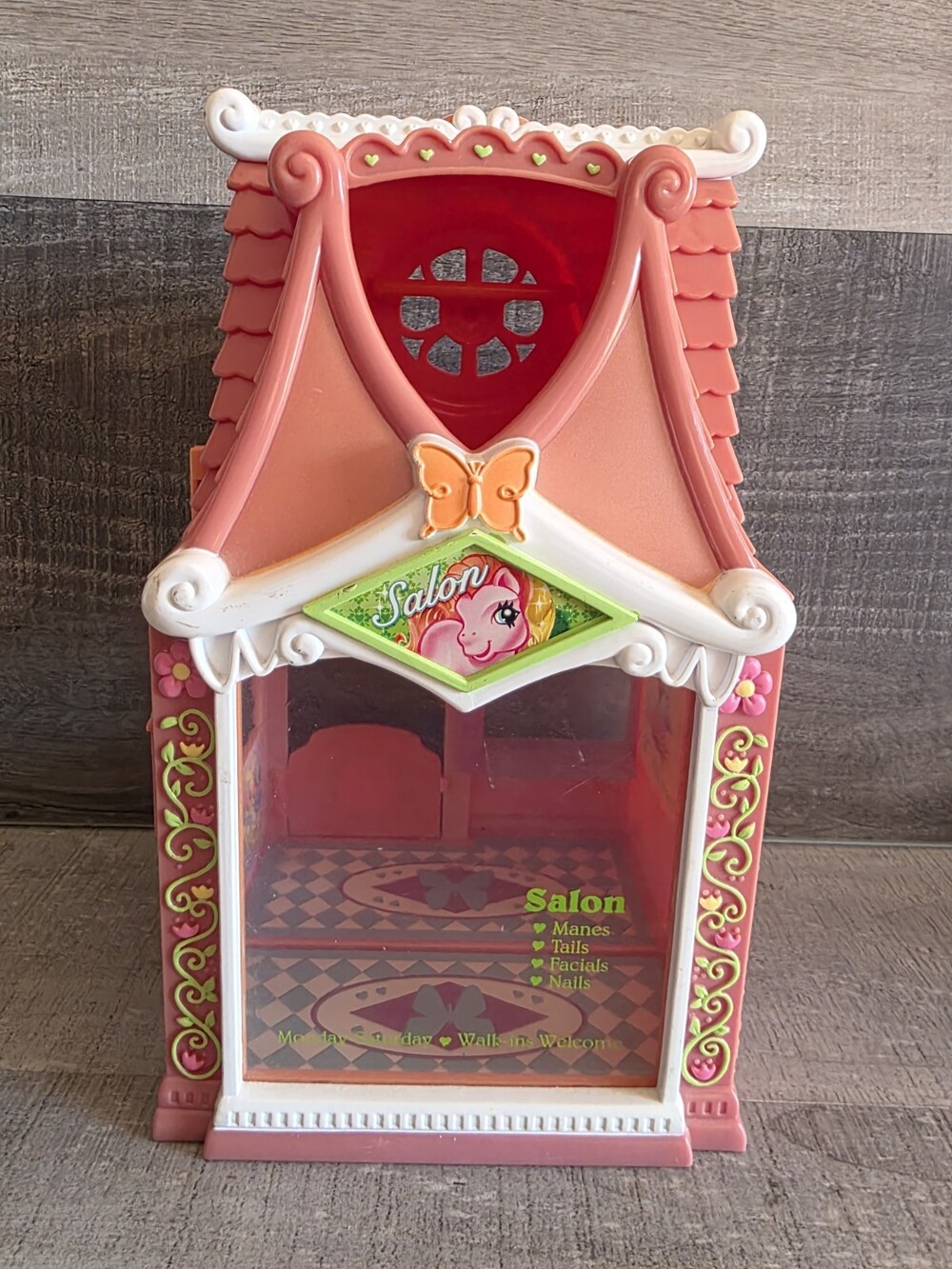 Celebration Salon Vintage Boutique Playset Shop Building My Little Pony g46